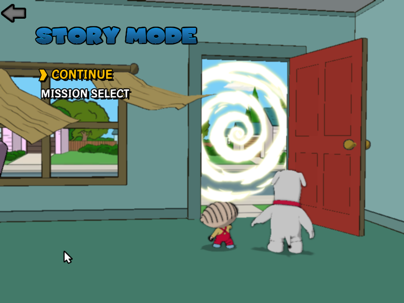 Family Guy: Back To The Multiverse back cover for Playstation 3